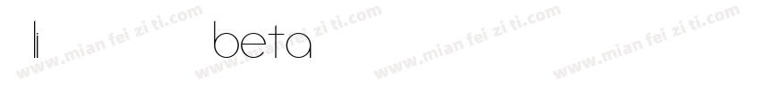 AliHYAHEI beta字体字体转换